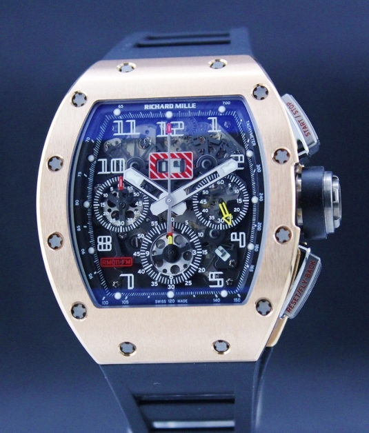 (image for) RICHARD MILLE " RM 011" 18K PINK GOLD / COMPLETE